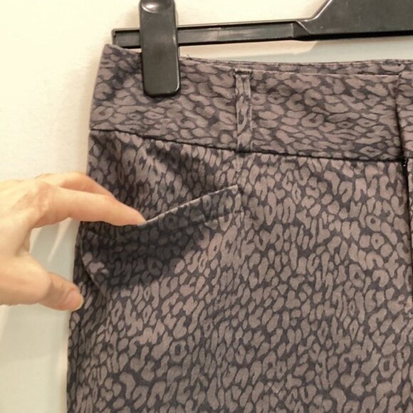 BANANA Republic Print Jackson Pants Size 6 medium - Picture 5 of 10